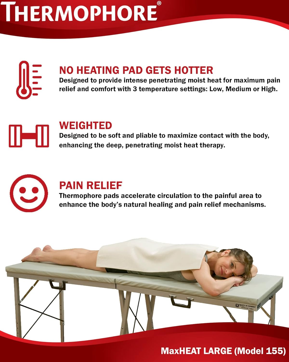 thermophore maxheat large back size 14 x27