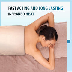 thermorelief xl moist heat pad digital elec pad king 26 x14