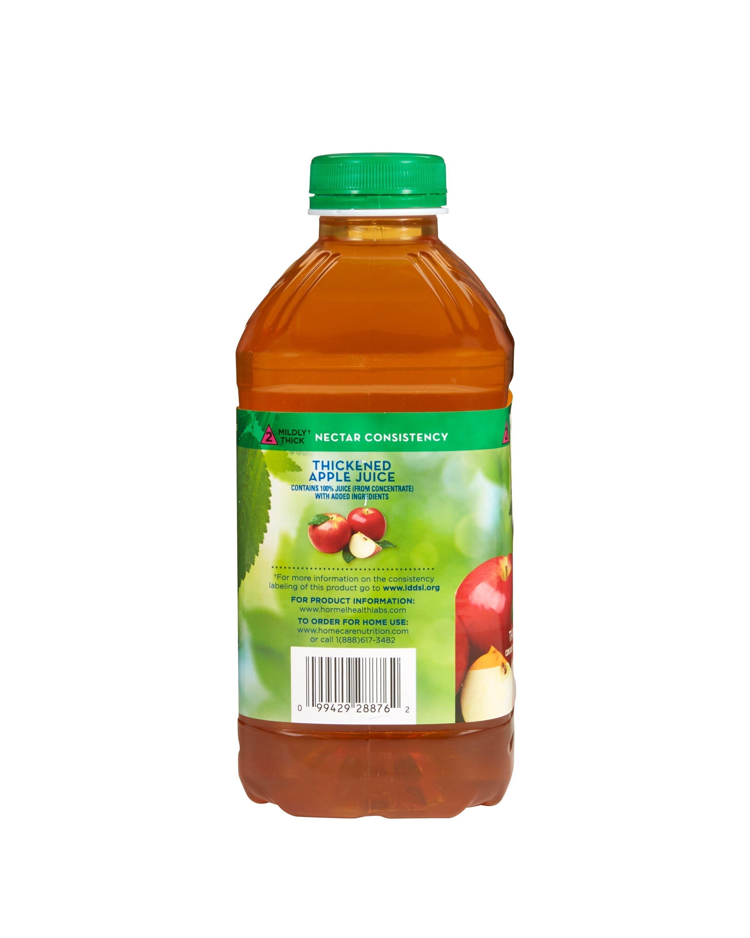 thick easy nectar consistency apple juice thickened beverage 46 ounce bottle thick easy thickened beverage mk797169ea