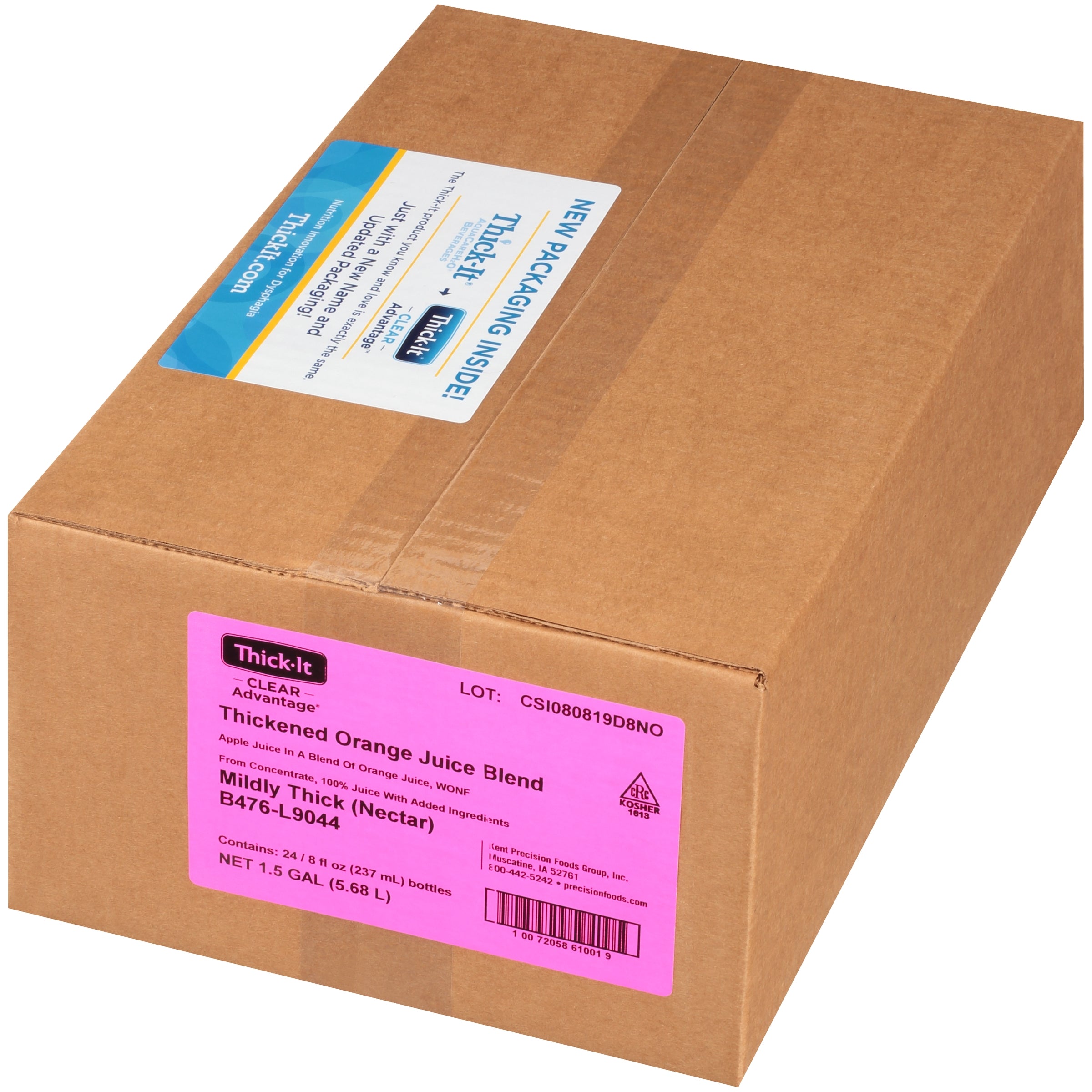 thick it clear advantage nectar consistency orange thickened beverage thick it clear advantage thickened beverage mk803169ea