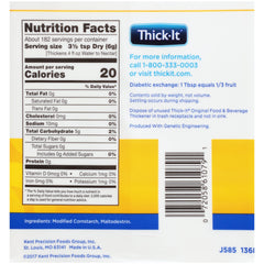 powder thickener for dysphagia
