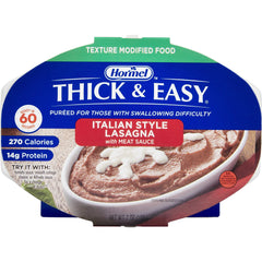 thick and easy pureed beef lasagna