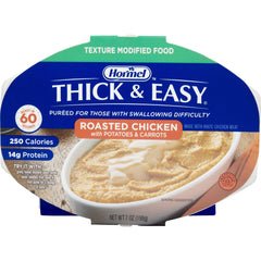 thick and easy pureed roasted chicken meal