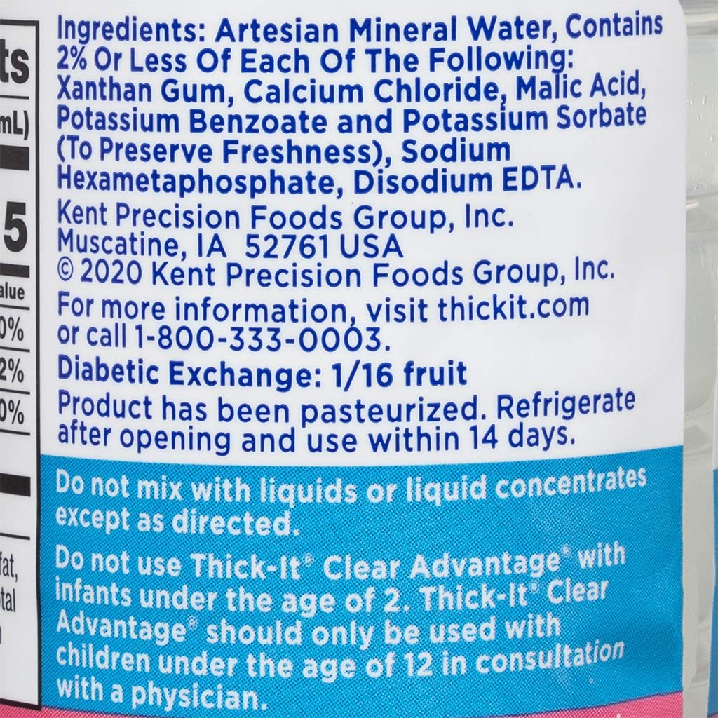 dysphagia hydration beverage