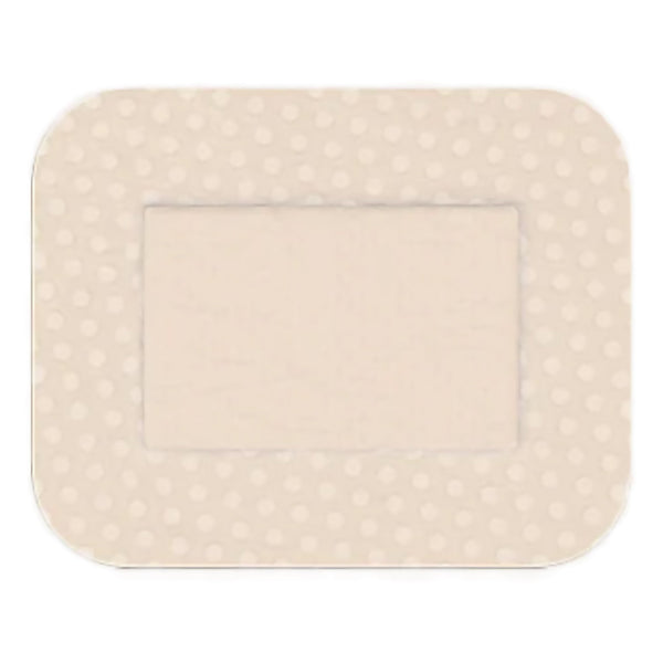 Thin Foam Dressing Mepilex Border Flex Lite 1 3/5 X 2 Inch With Border Film Backing Silicone Adhesive Rectangle Sterile