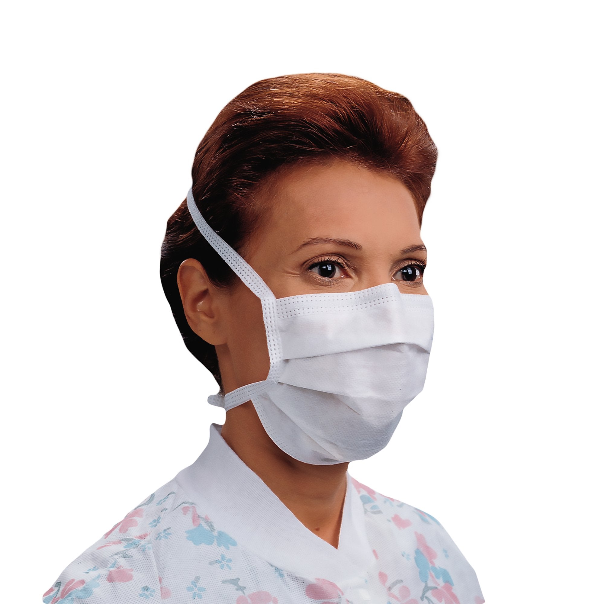 Surgical Mask Halyard Not Rated Tie Closure One Size Fits Most, Packaging Type- Case