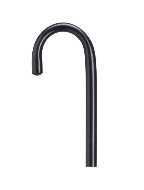 Round Handle Cane Harvy® Wood 36 Inch Height Black