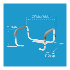 toilet support rail