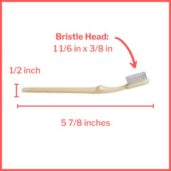 toothbrush mckesson ivory adult medium packaging type box