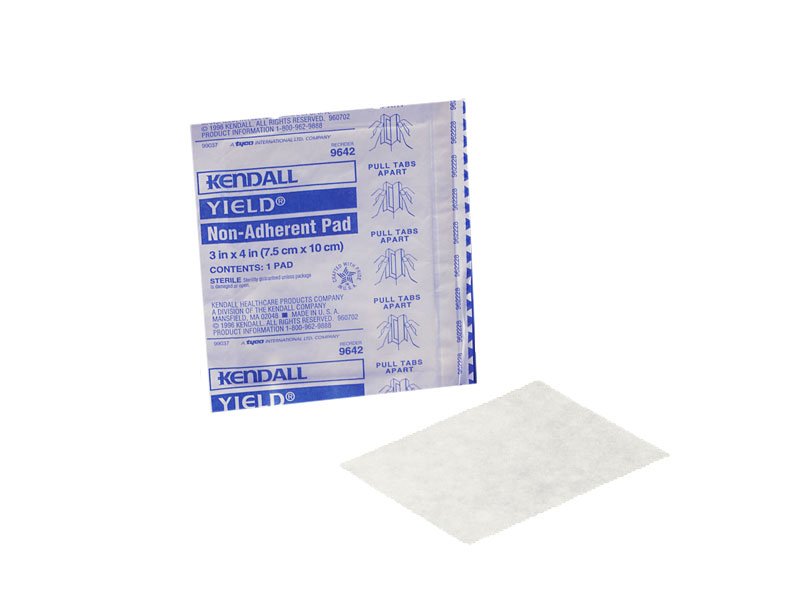 Non-Adherent Dressing Dermacea 3 X 2 Inch Sterile 1 per Pack