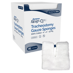 tracheostomy drain sponges non woven