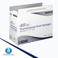 tracheostomy drain sponges non woven