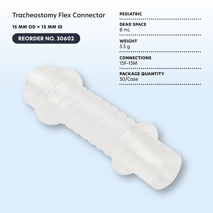 tracheostomy pediatric flex connector