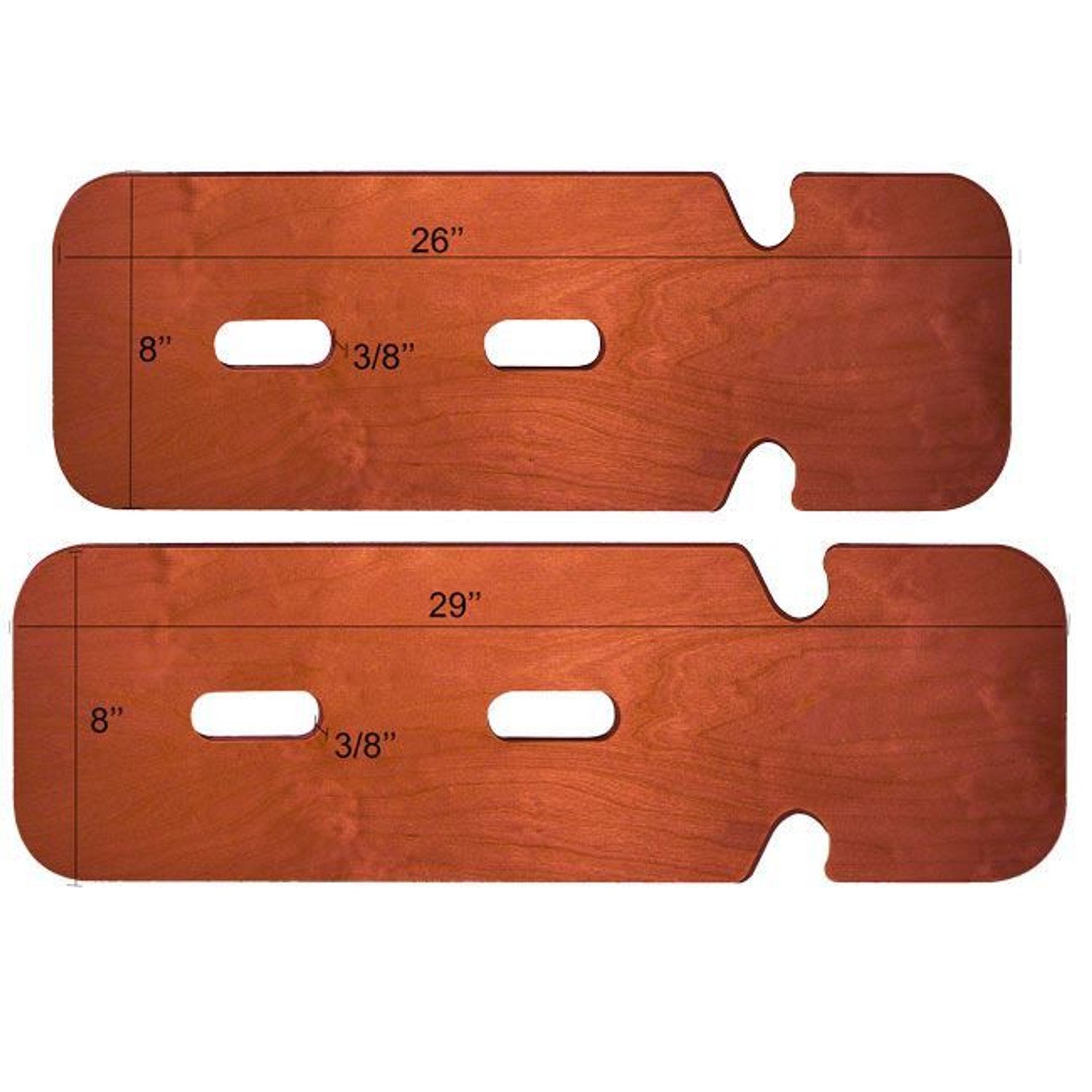 transfer board 26 x8 premium heavy duty 2 holes notches