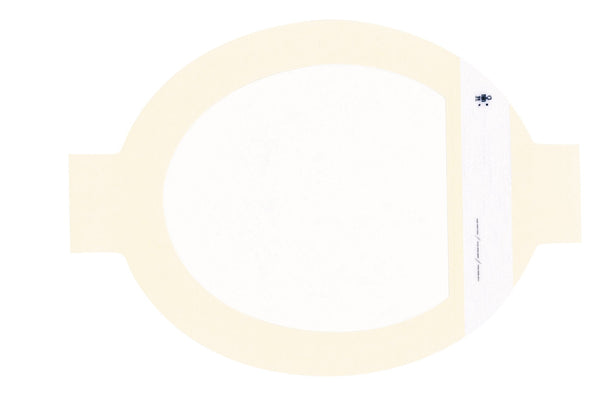 Transparent Film Dressing 3M Tegaderm HP 4 X 4 1/2 Inch Frame Style Delivery Oval Sterile