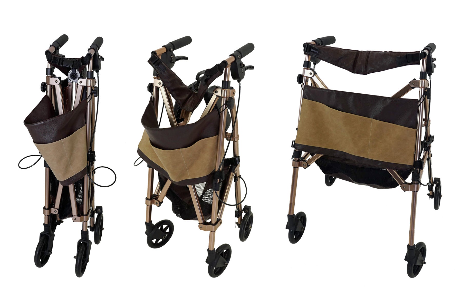 Elite Travel Rollator Micro - Lightweight, compact design for easy mobility. Perfect for indoor and outdoor use. Experience enhanced support and comfort on the go!