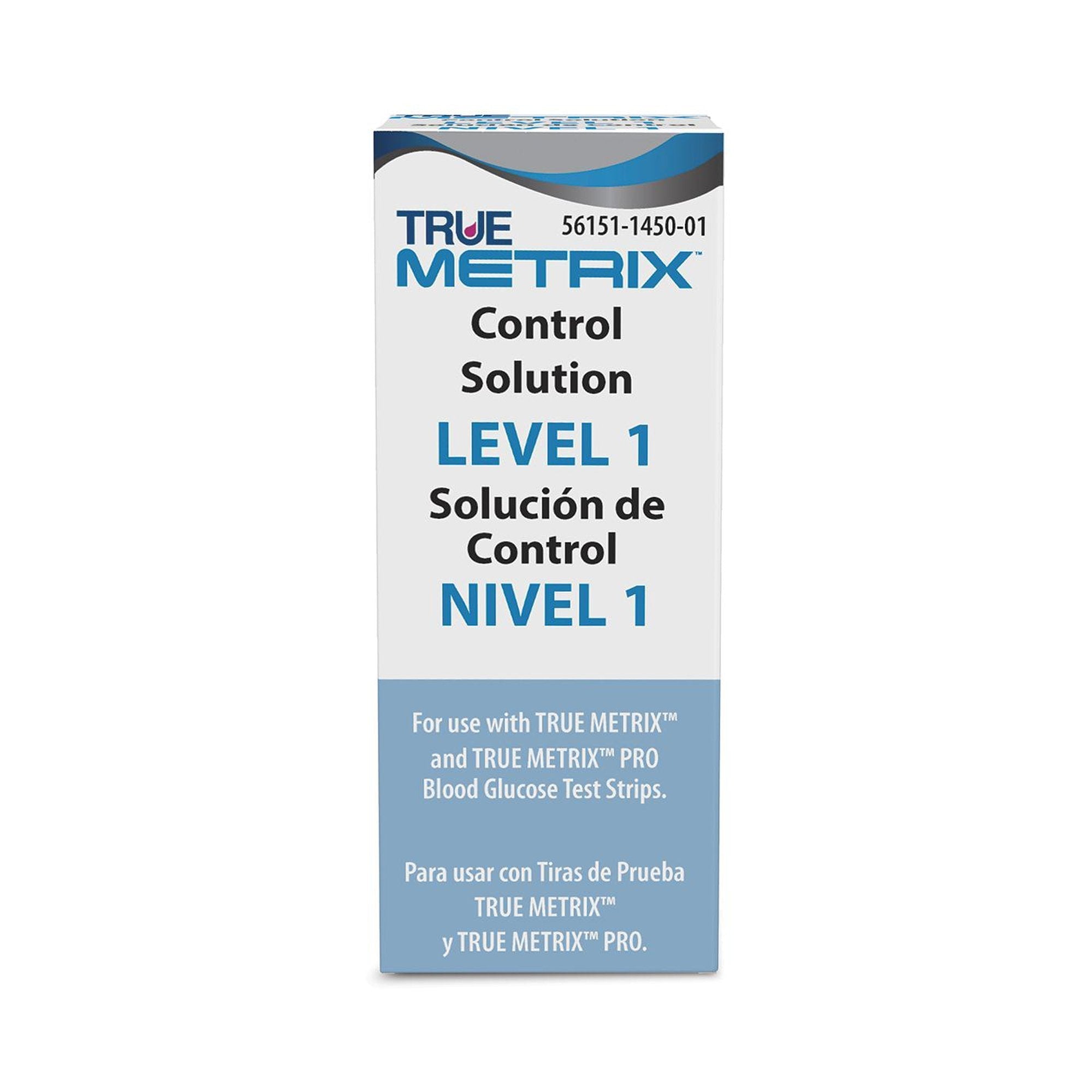 Blood Glucose Control Solution TRUE METRIX 1 X 3 mL Level 1