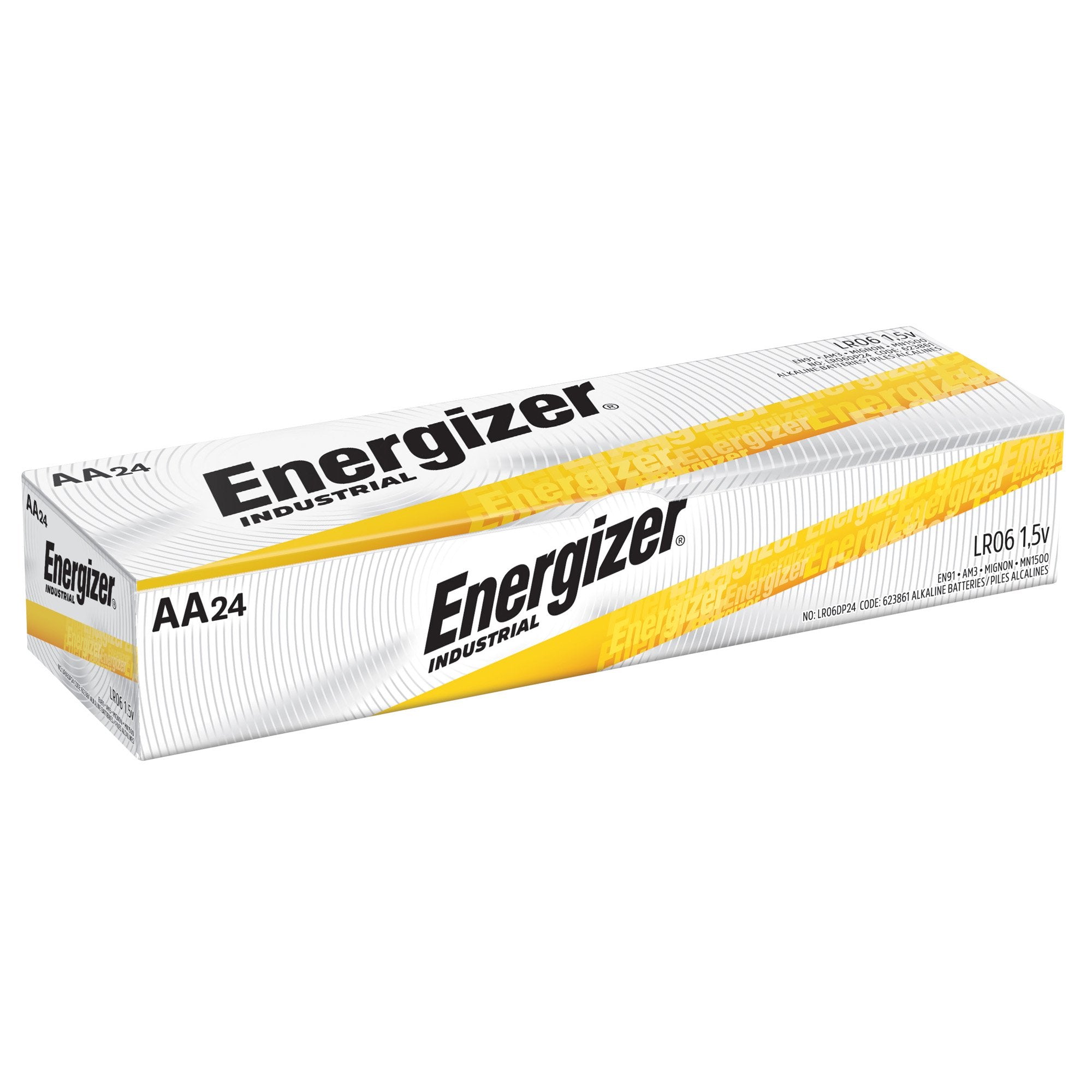 Alkaline Battery Energizer AA Cell 1.5V Disposable 4 Pack, Packaging Type- Case