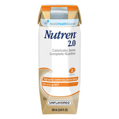 Tube Feeding Formula Nutren 2.0 Unflavored Liquid 250 mL Carton
