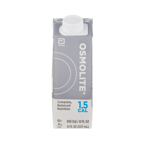 Tube Feeding Formula Osmolite 1.5 Cal Unflavored Liquid 8 oz. Reclosable Carton