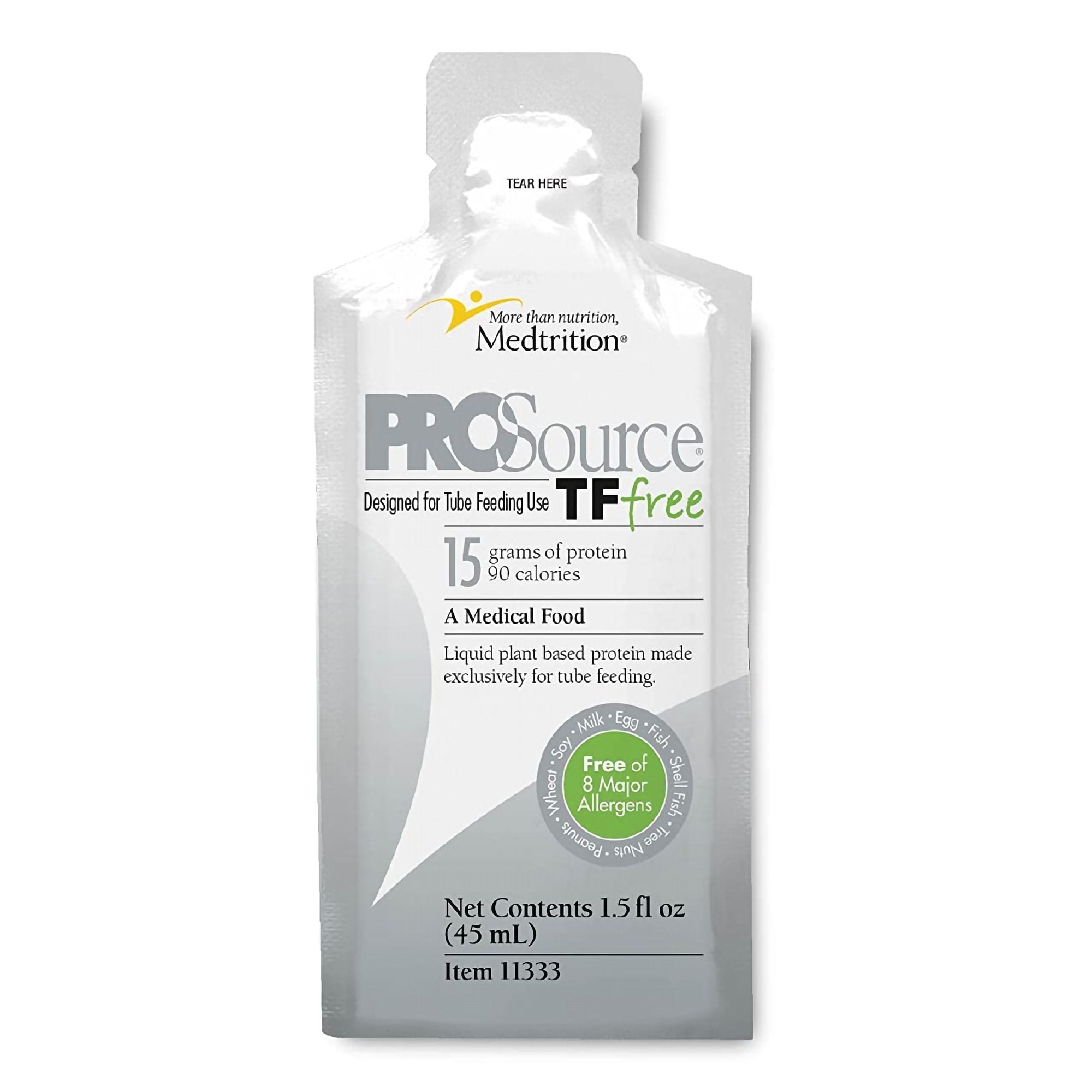 Tube Feeding Formula ProSource TF Free Unflavored Liquid 1.5 oz. Pouch