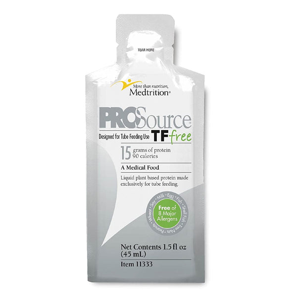 Tube Feeding Formula ProSource TF Free Unflavored Liquid 1.5 oz. Pouch