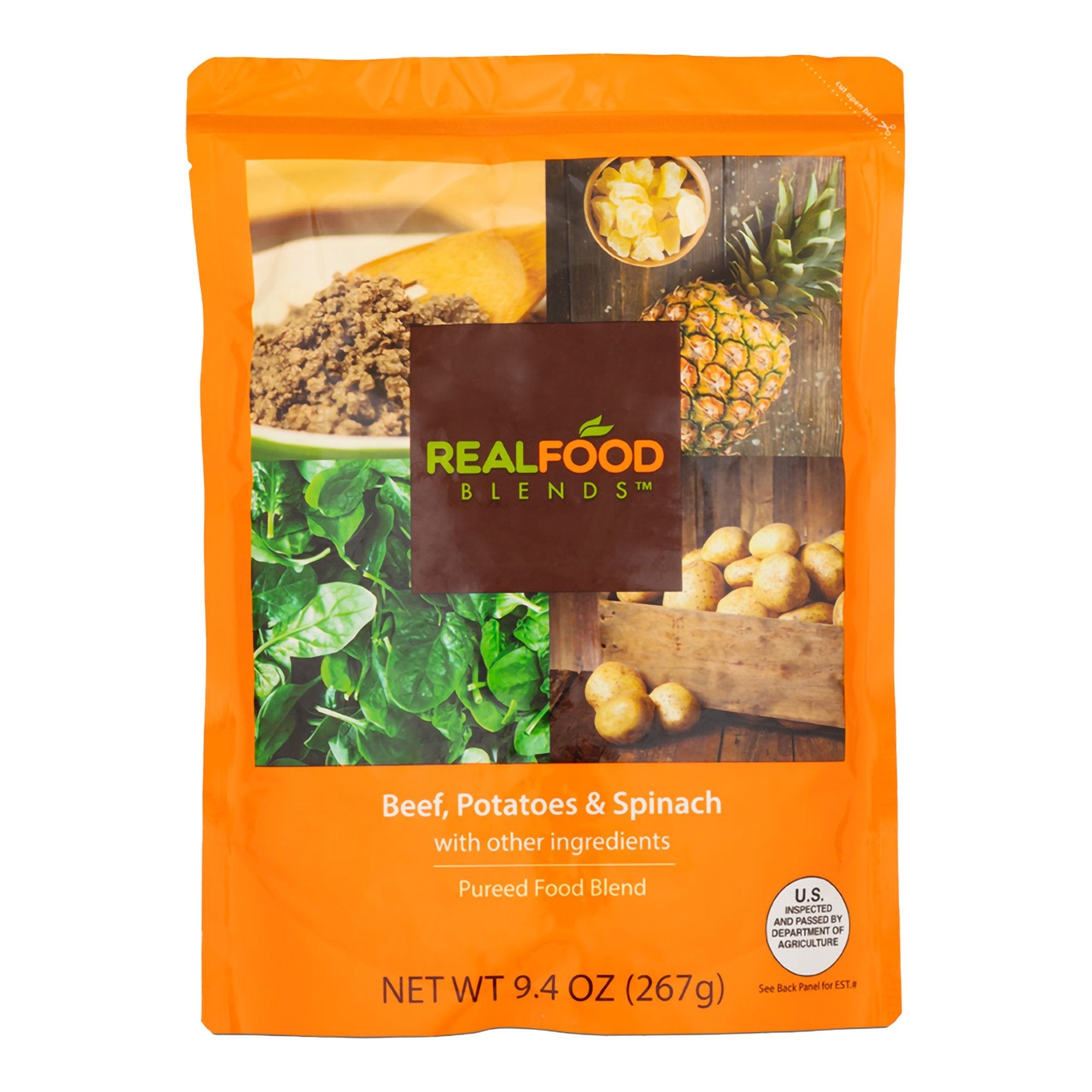 Tube Feeding Formula Real Food Blends Beef / Potatoes