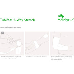 tubifast tubular retention bandage 64 130 centimeter tubifast 2 way stretch tubular retainer dressing mk683747ea