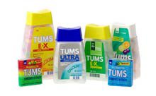 Antacid Tums Extra Strength 750 mg Strength Chewable Tablet 96 per Bottle