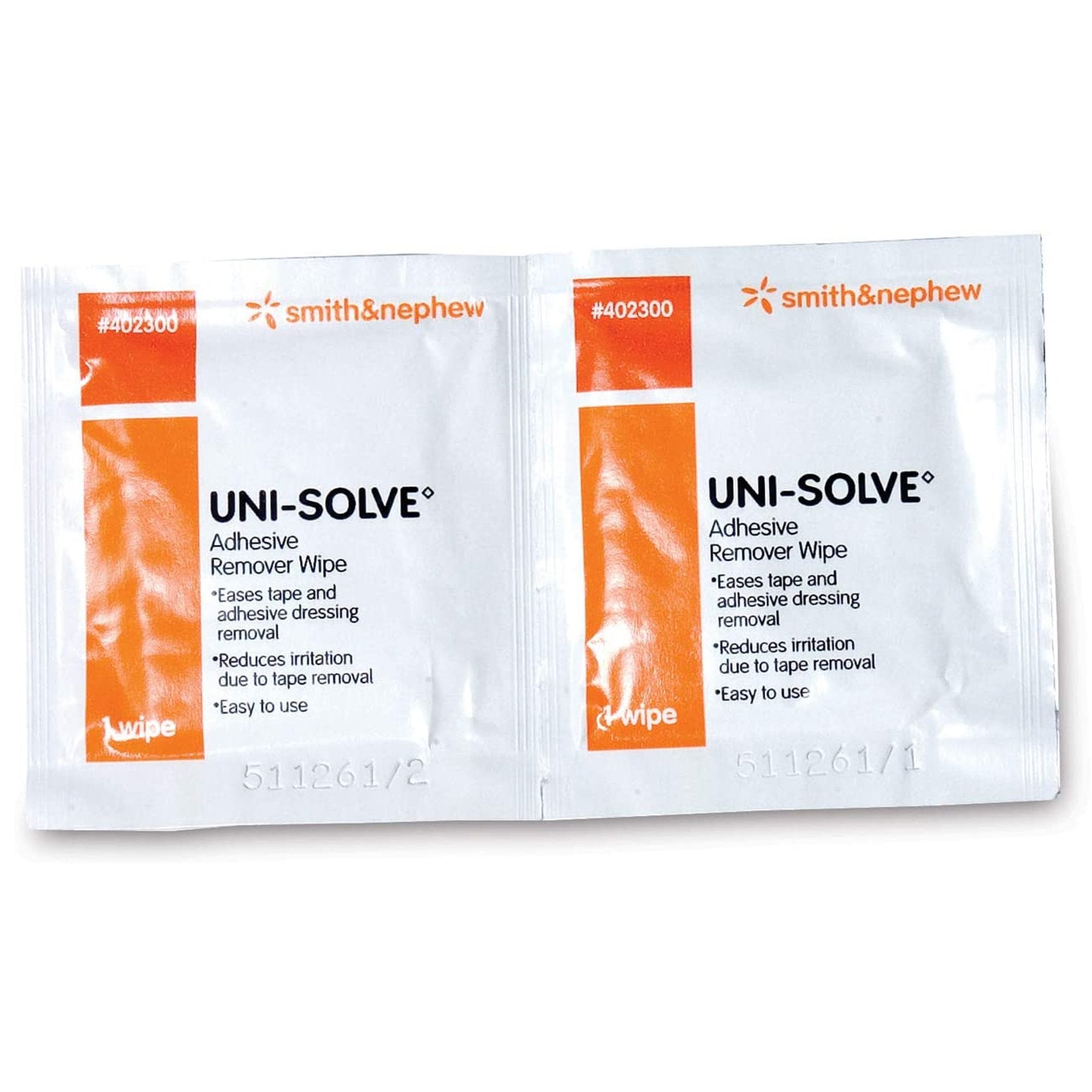 Adhesive Remover UniSolve Wipe,  Packaging Type- Each