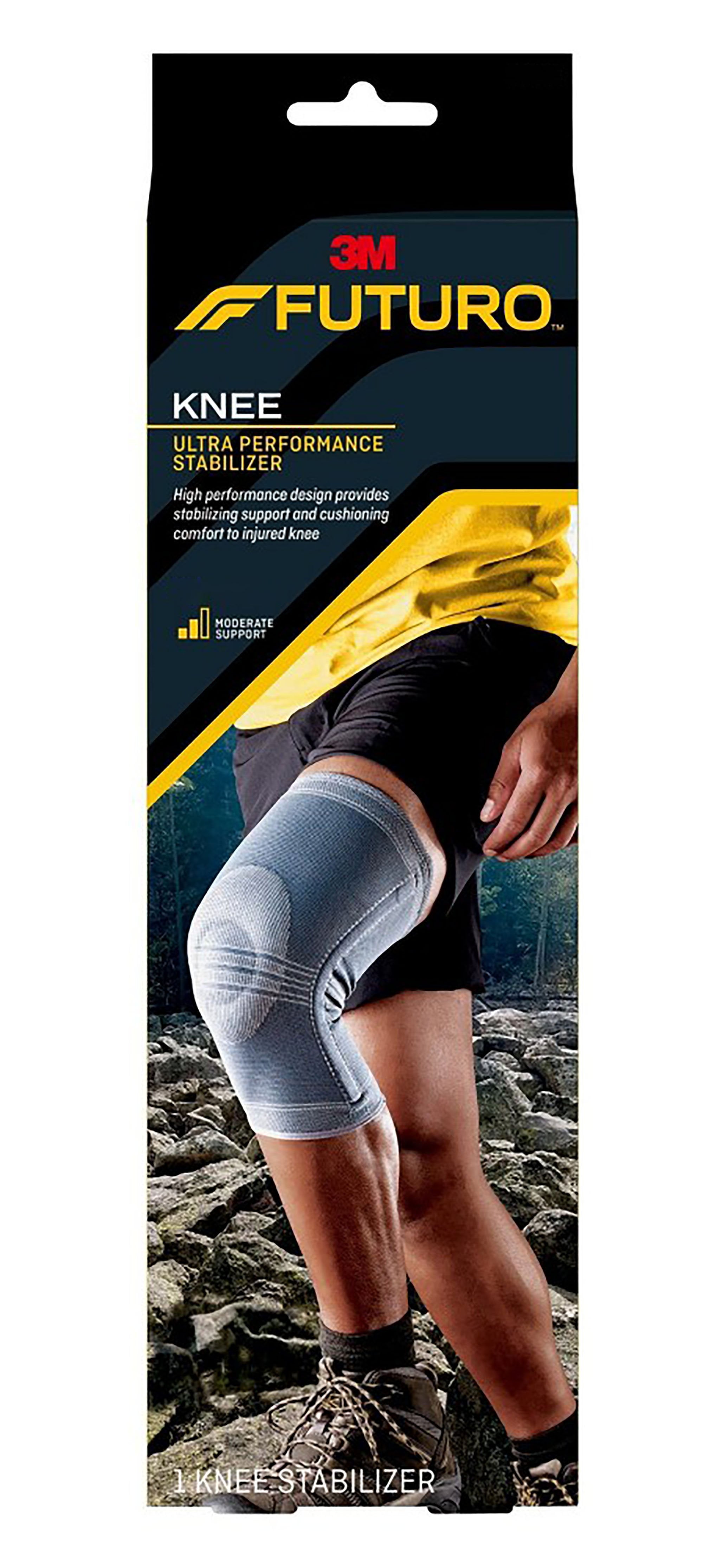 Knee Stabilizer 3M Futuro Medium Without Fastening 14 to 16 Inch Calf Circumference / 16-1/2 to 18-1/2 Inch Thigh Circumference Left or Right Knee