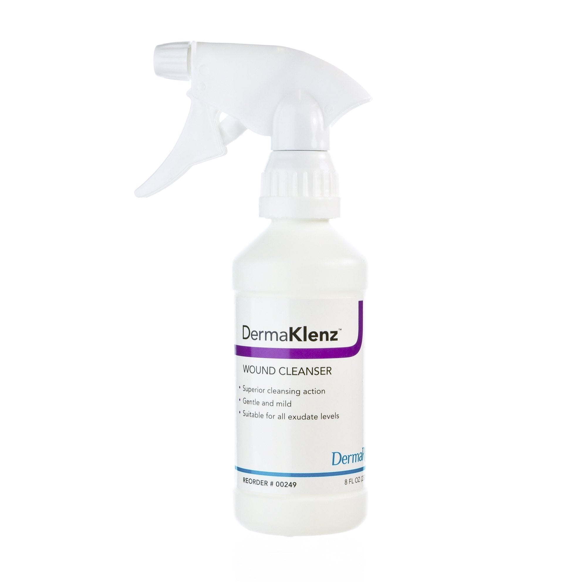 Wound Cleanser DermaKlenz 8 oz. Spray Bottle NonSterile, Packaging Type- Case