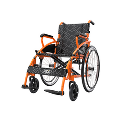U31 lightweight manual wheelchair angled left view