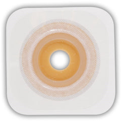 Ostomy Barrier Esteem synergy Trim to Fit, Extended Wear Durahesive Adhesive Without Flange Hydrocolloid 1/2 to 7/8 Inch Opening 4 X 4 Inch