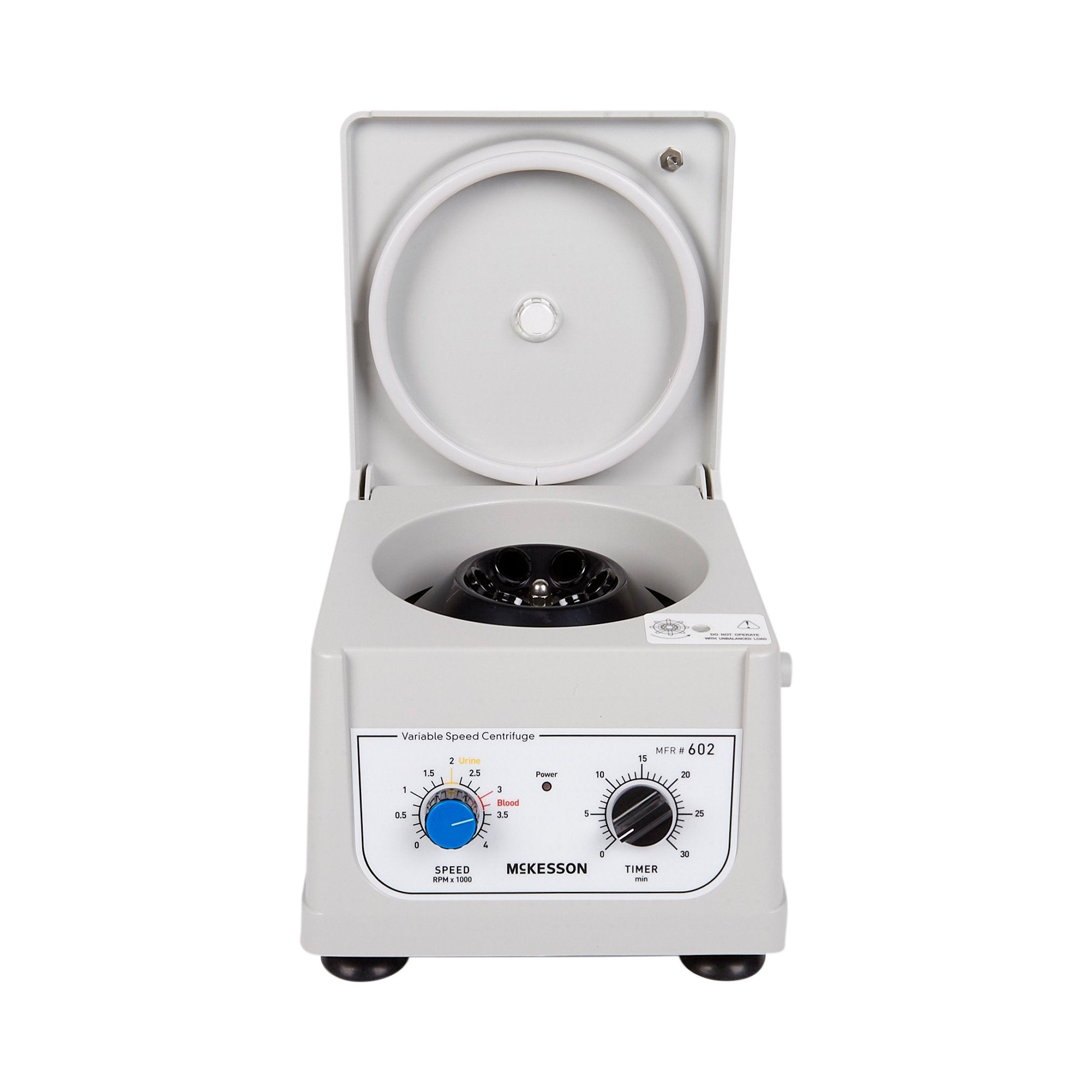 Centrifuge McKesson 6 Place Fixed Angle Rotor Variable Speed up to 4,000 RPM, Packaging Type- Each