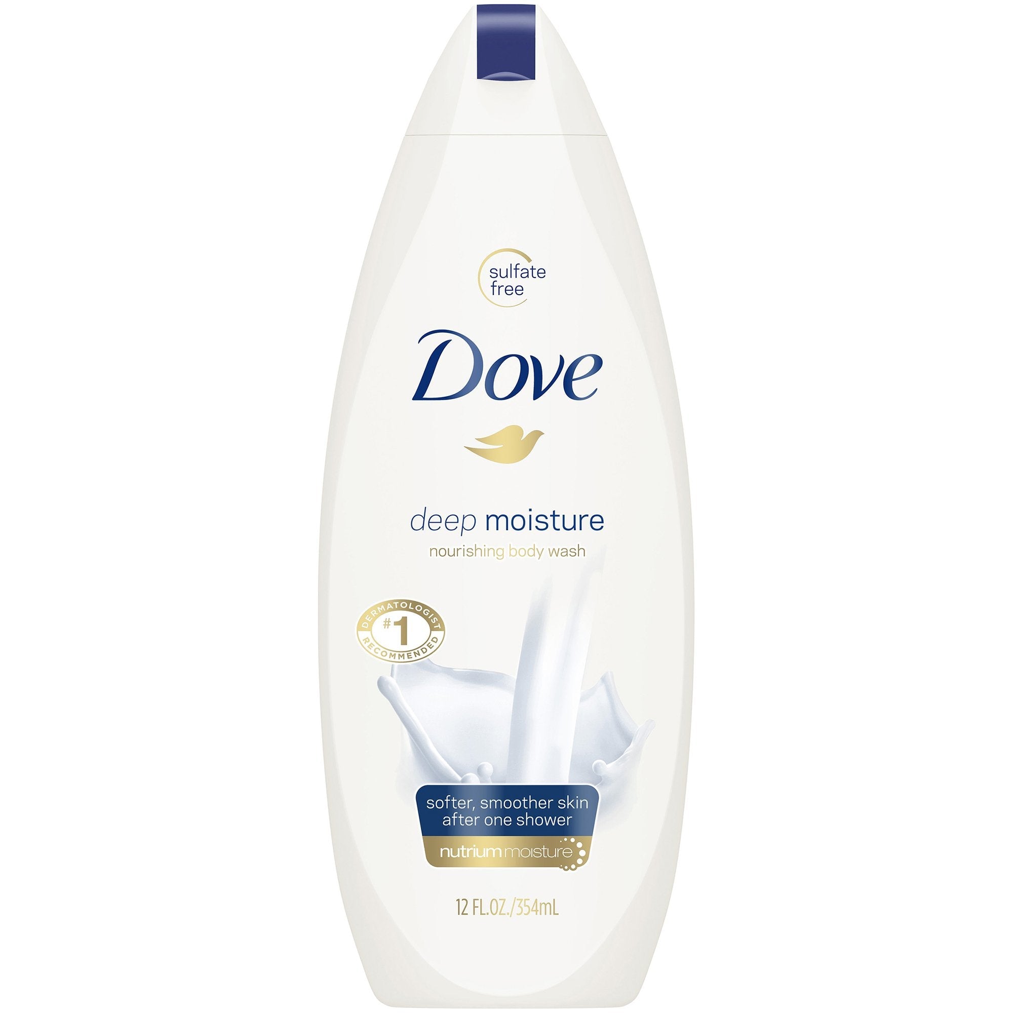 Body Wash Dove Deep Moisture Liquid 12 oz. Bottle Scented