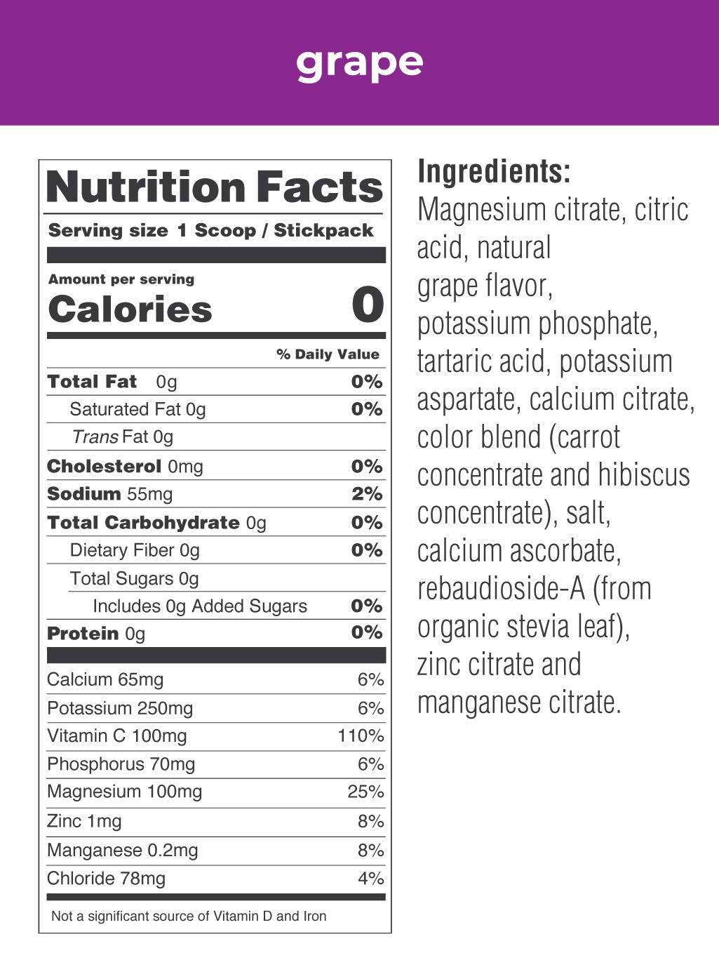 ultima replenisher electrolyte powder grape case of 20 0 12 oz