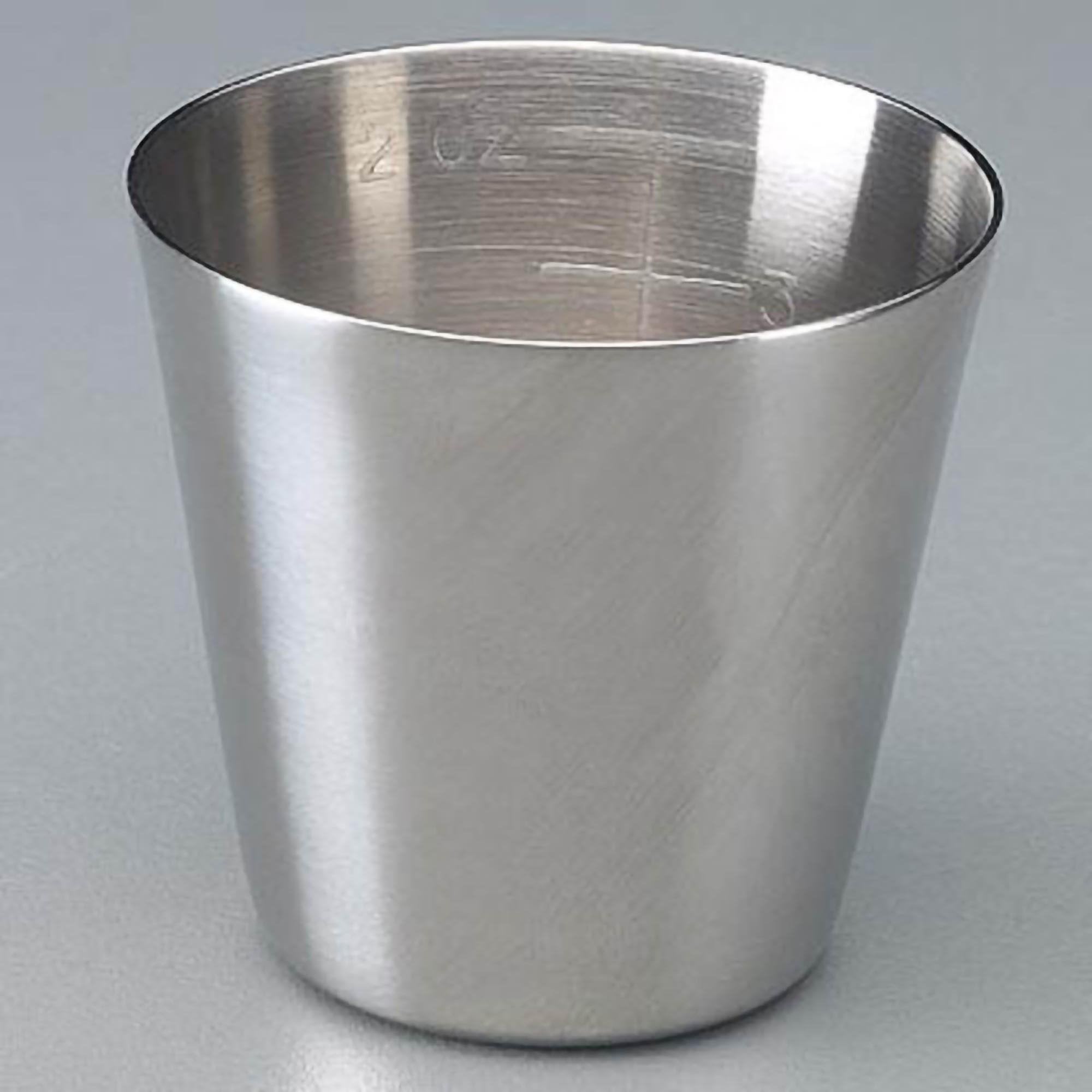 Medicine Cup Sklar® 2 oz. Silver Stainless Steel Reusable NonSterile