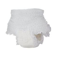 unisex adult absorbent underwear sure care super pull on with tear away seams medium disposable heavy absorbency packaging type case