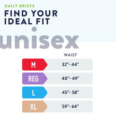 unisex adult incontinence brief prevail breezers large disposable heavy absorbency packaging type case