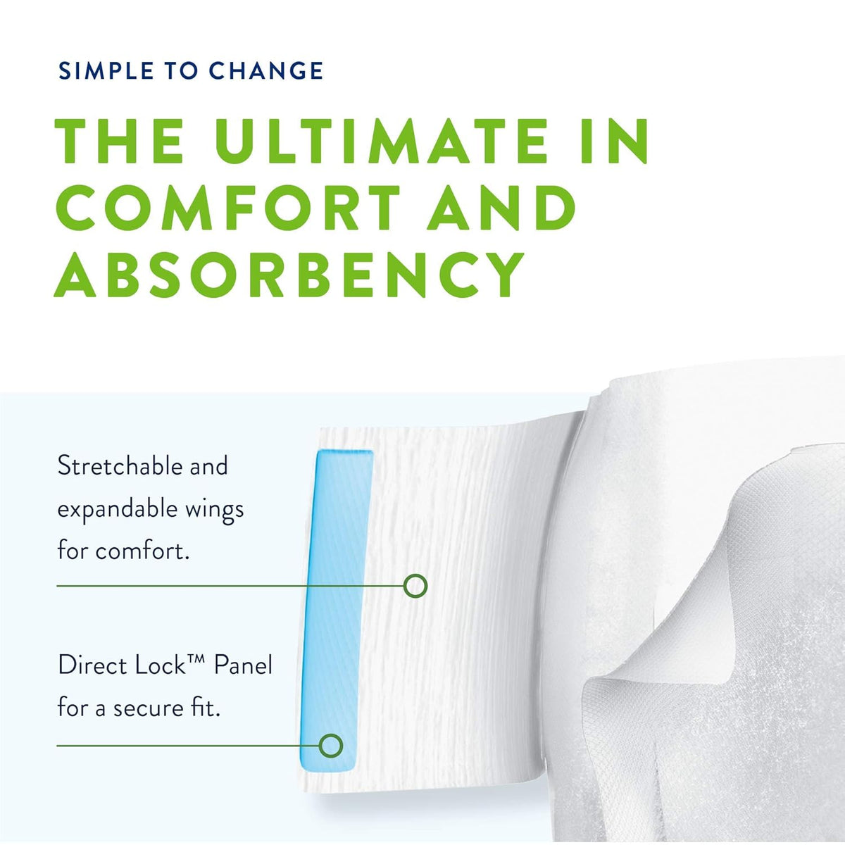 Prevail Per-Fit 360 Adult Diapers with Tabs, Heavy Absorbency, photo 3
