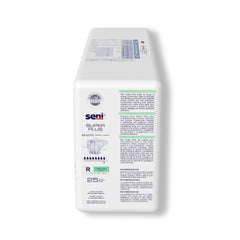 unisex adult incontinence brief seni super plus regular disposable heavy absorbency packaging type case