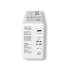 unisex adult incontinence brief seni super x large disposable heavy absorbency packaging type case