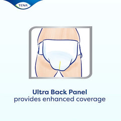 unisex adult incontinence brief tena dry comfort medium disposable moderate absorbency packaging type case