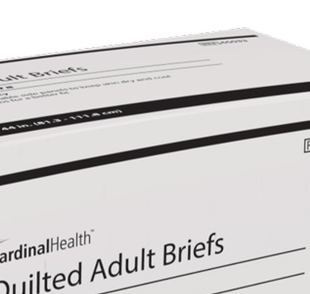 unisex adult incontinence brief wings basic medium disposable moderate absorbency packaging type case