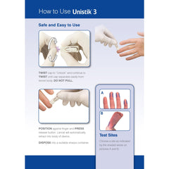 unistik 3 comfort safety lancet unistik 3 safety lancet mk539418bx