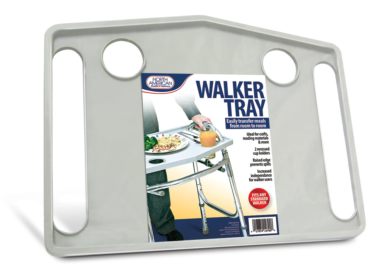 Universal Walker Tray  Gray   All Care Store 