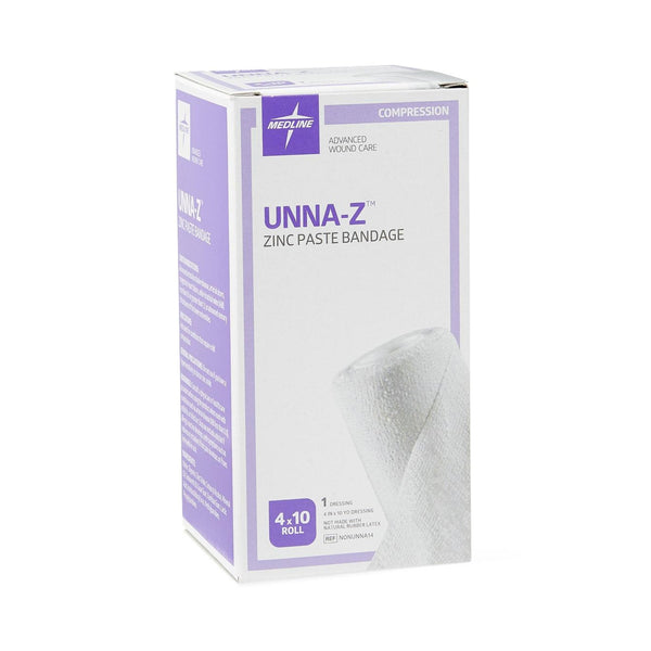 Unna Boot Unna Z Zinc Oxide 4 Inch X 10 Yard