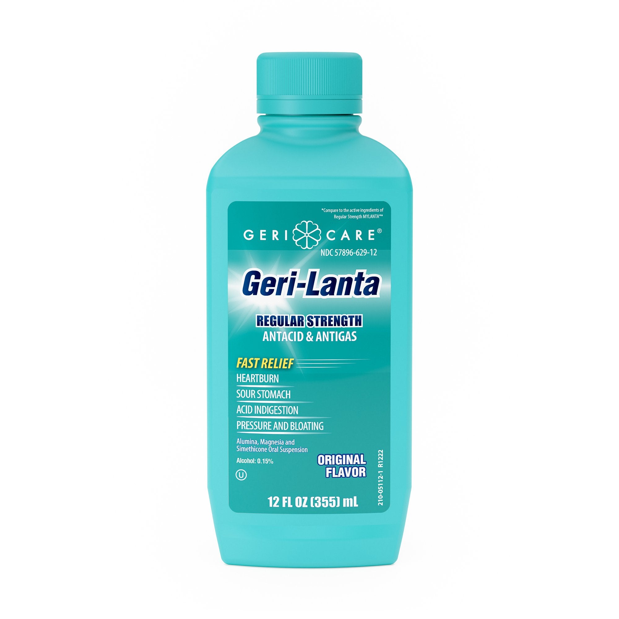 Antacid Geri-Care Liquid 12 oz., Packaging Type- Case