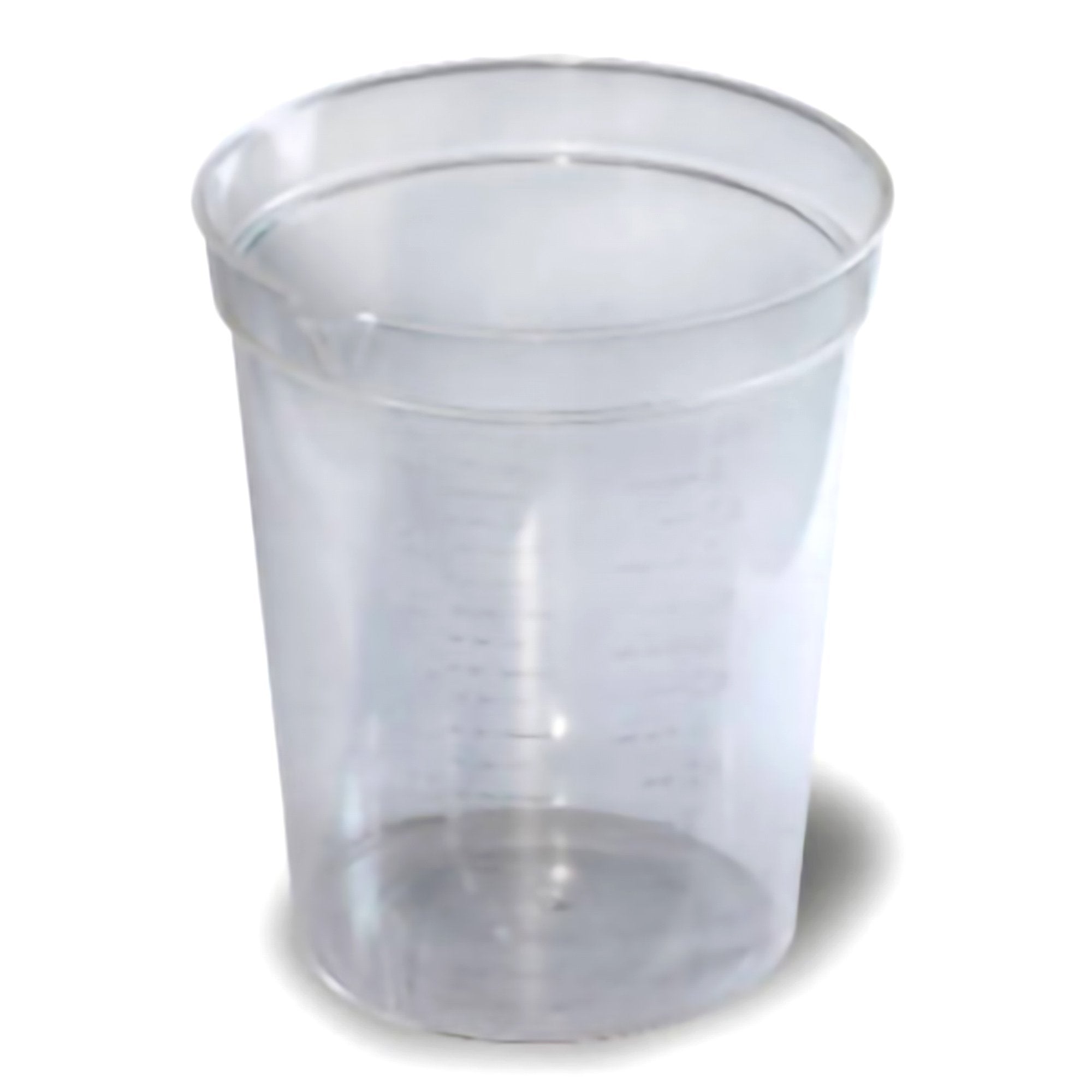 Urine Specimen Container with Pour Spout 72 X 87 mm 192 mL (6.5 oz.) Without Closure Unprinted NonSterile, Packaging Type- Case